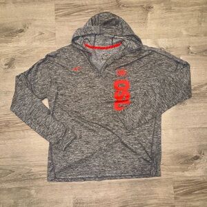 Nike Ohio State University dry fit hoodie with Thumbies